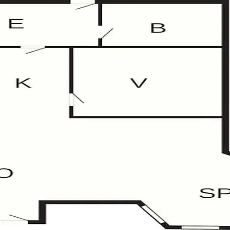 Апартаменты 6 Person On A In
